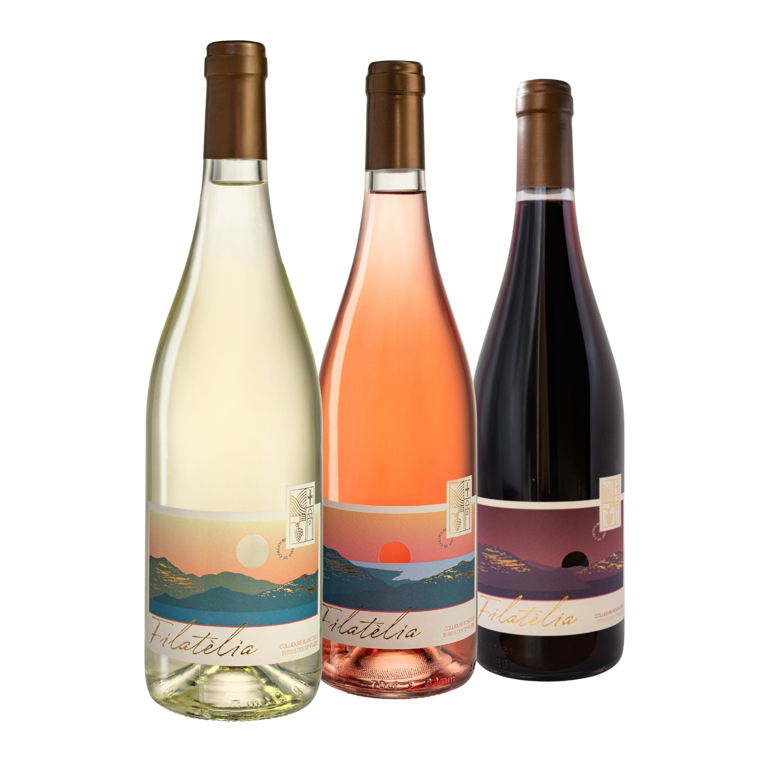 Sélection "Filatèlia" 2025 AOP Collioure x3