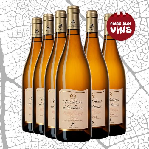 AOP Collioure Blanc Les Schistes de Valbonne x6