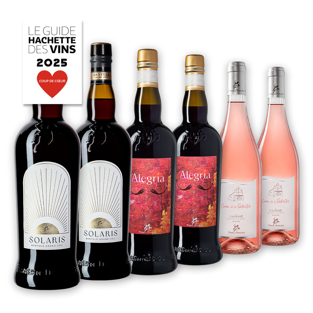Hachette Guide Favorite Selection x6 bottles - AOP Banyuls & AOP Collioure