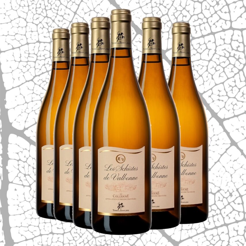 AOP Collioure White Les Schistes de Valbonne x6 