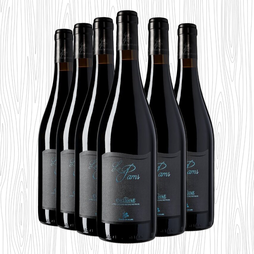 AOP Collioure Rouge Le Pams x6