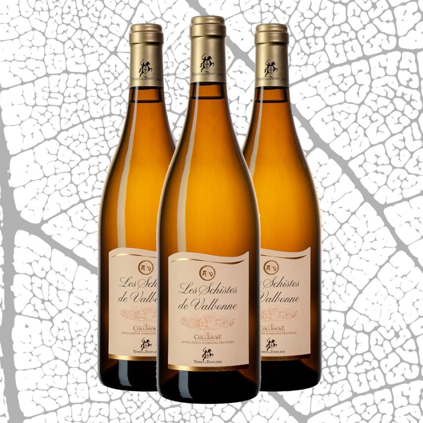 AOP Collioure White Les Schistes de Valbonne x6 