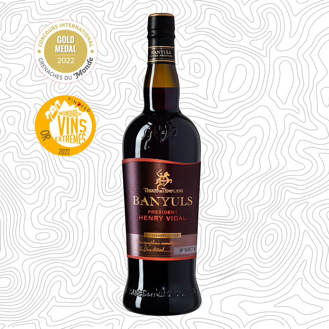 AOP Banyuls Grand Cru Cuvée Président Henry Vidal x6